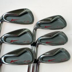 ◎◎ WORLD EAGLE ワールドイーグル F-01 6-9.P.S 6本 アイアンセット レフティ スチールシャフト R Cランク