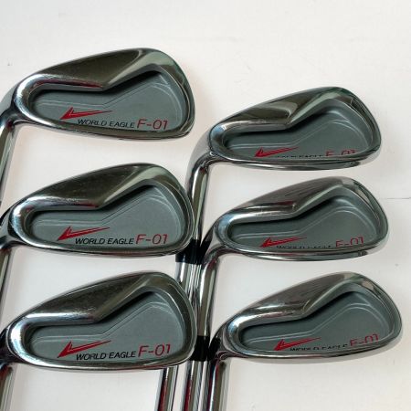  WORLD EAGLE ワールドイーグル F-01 6-9.P.S 6本 アイアンセット レフティ スチールシャフト R