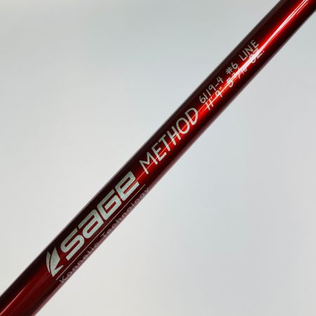  sage セージ METHOD メソッド 6119-4 #6 フライロッド ケース 竿袋付