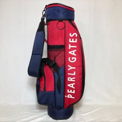 ◎◎ PEARLY GATES パーリーゲイツ キャディバッグ 2.15kg 軽量 3分割 レッド Cランク