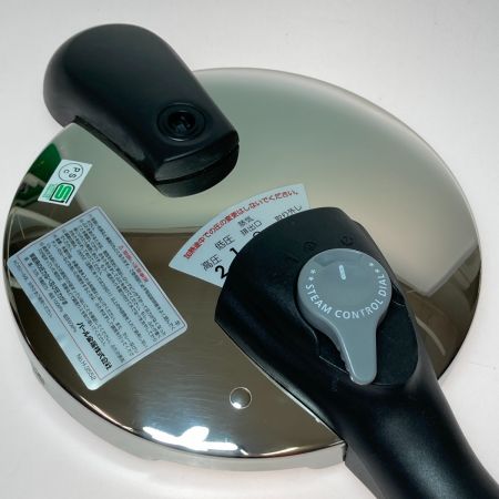  パール金属 ステンレス製 片手圧力鍋3.5L 5合炊き H-3552