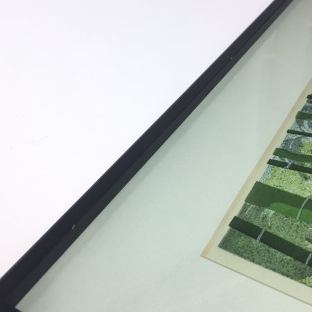   井堂雅夫　絵画　嵯峨野　椿　95　73/150 額縁傷あり　汚れあり