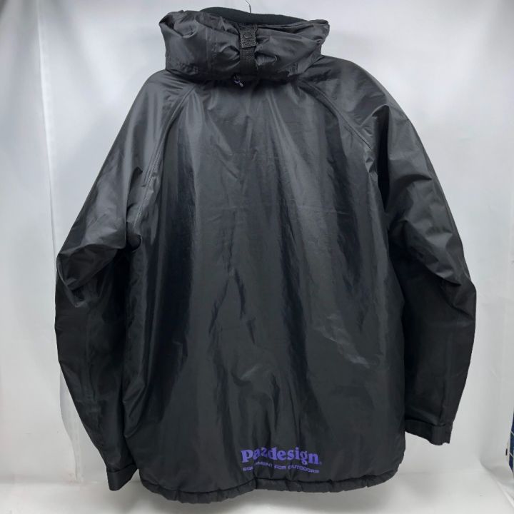 Pazdesign 限定品 パズデザインがまかつLUXE ブラック Pazdesign パズデザイン SIZE 4L ブレスシェード レインスーツ