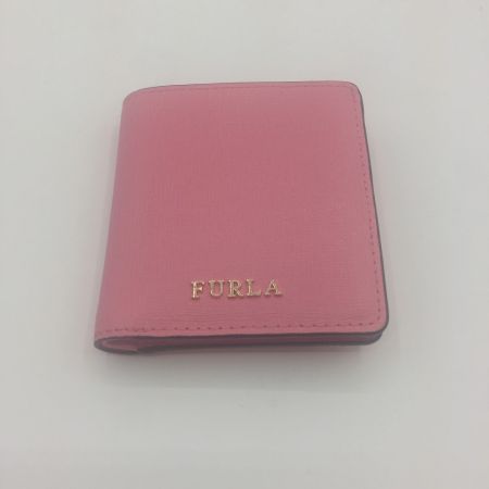  FURLA フルラ 2つ折り財布　ミニウォレット ピンク