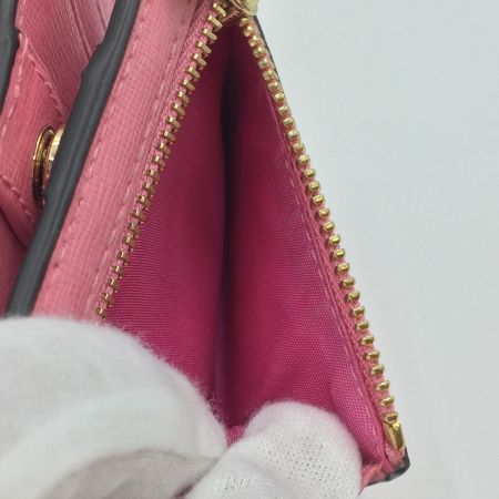  FURLA フルラ 2つ折り財布　ミニウォレット ピンク