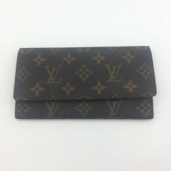 ◎◎ LOUIS VUITTON ルイヴィトン 長財布　モノグラム ポルトエン3カルトクレディ M61818 中古品 Bランク