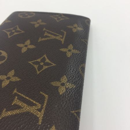  LOUIS VUITTON ルイヴィトン 長財布　モノグラム ポルトエン3カルトクレディ M61818 中古品
