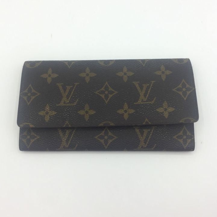 LOUIS VUITTON ルイヴィトン 長財布 モノグラム ポルトエン3カルトクレディ M61818 中古品｜中古｜なんでもリサイクルビッグバン