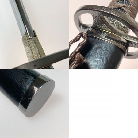   模造刀 新選組 三番隊組長 斎藤一 鬼神丸国重 丸十字透かし鍔 約105cm