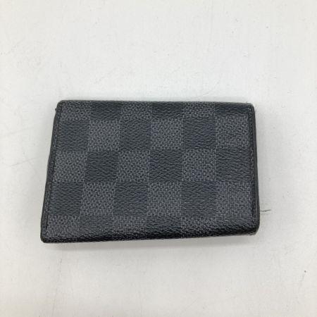  LOUIS VUITTON ルイヴィトン ダミエ・グラフィット ミュルティクレ6 キーケース 6連 N62662 ブラック