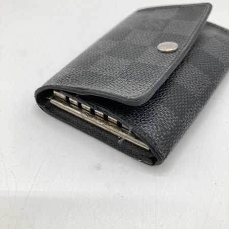  LOUIS VUITTON ルイヴィトン ダミエ・グラフィット ミュルティクレ6 キーケース 6連 N62662 ブラック