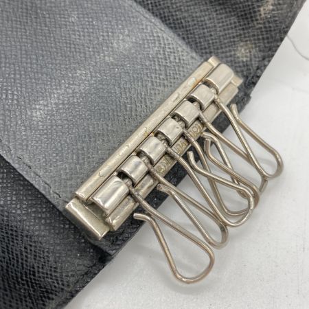  LOUIS VUITTON ルイヴィトン ダミエ・グラフィット ミュルティクレ6 キーケース 6連 N62662 ブラック