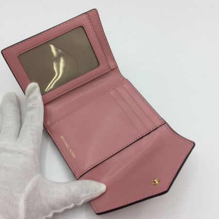  MICHAEL KORS マイケルコース 財布 三つ折り CARMEN トライフォールド ミディアム ウォレット   34S1GNME6L ピンク