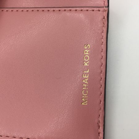  MICHAEL KORS マイケルコース 財布 三つ折り CARMEN トライフォールド ミディアム ウォレット   34S1GNME6L ピンク