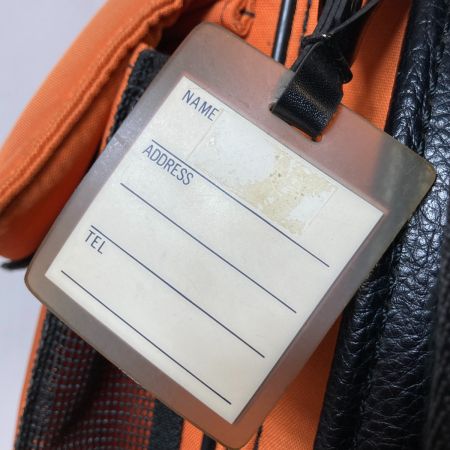  PEARLY GATES パーリーゲイツ キャディバッグ 9型 3.05kg 6分割 オレンジ