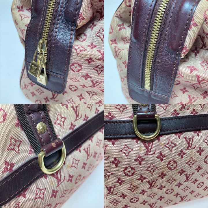 LOUIS VUITTON ルイヴィトン モノグラム・ミニ ジョセフィーヌPM ハンドバッグ M92216 ピンク｜中古｜なんでもリサイクルビッグバン