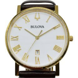 ◎◎ BULOVA ブローバ クォーツ メンズ  腕時計 箱付 97B183 Bランク