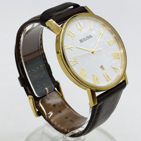  BULOVA ブローバ クォーツ メンズ  腕時計 箱付 97B183