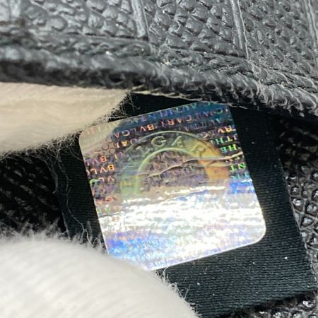  BVLGARI ブルガリ ブルガリ・ブルガリ マン 2つ折り財布 メンズ 財布 30396 ブラック x ロイヤルブルー