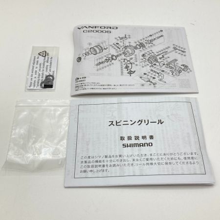  SHIMANO シマノ 20 VANFORD ヴァンフォード 3000MHG 04210 スピニングリール