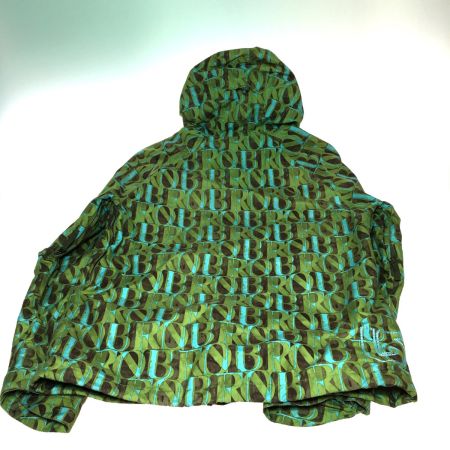  BURTON バートン ウィンター用品　スノーボードウェア上下セット　SIZE M 総柄 ズボン裏地剥がれ汚れあり