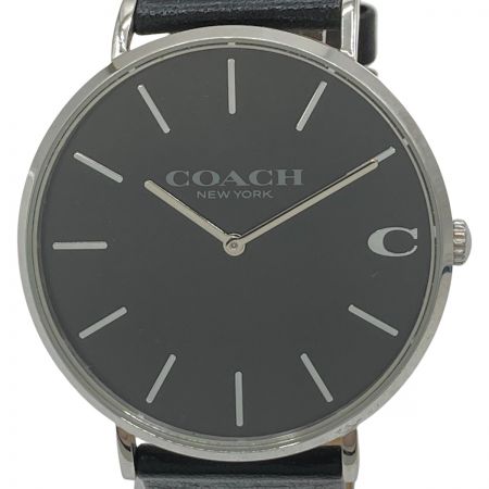  COACH コーチ 腕時計 クォーツ メンズ CA.124.2.14.1580 ブラック