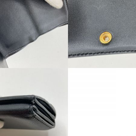  FENDI フェンディ 三つ折り財布 ミニ財布 F is Fendi FFロゴ エンボス ズッカ柄 8M0395･A659 MAYA/BLACK