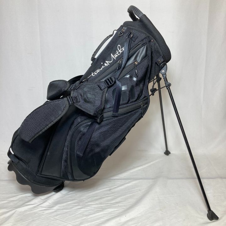 Travis Mathew トラヴィスマシュー キャディバッグ 9.5型 3.1kg スタンドバッグ ブラック｜中古｜なんでもリサイクルビッグバン