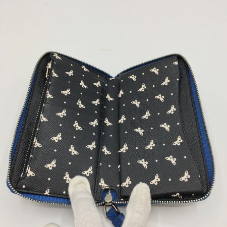  COACH コーチ ラウンドファスナー財布　 F59724 ブルー