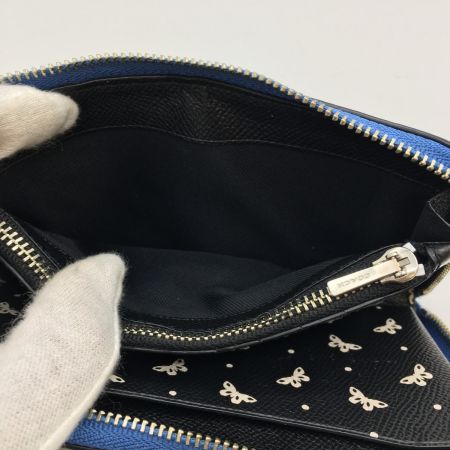  COACH コーチ ラウンドファスナー財布　 F59724 ブルー