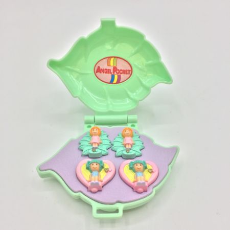   angel pocket 虹の妖精 ペパーとリミのイヤリングセット パーツ完備 　中古品