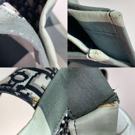  Christian Dior クリスチャンディオール トートバッグ ハンドバッグ キャンバス 使用感有