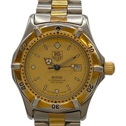◎◎ TAG HEUER タグホイヤー プロフェッショナル アナログ腕時計 クォーツ レディース 964.015 ゴールド x シルバー Cランク