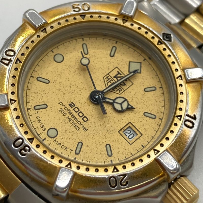 中古】 TAG HEUER タグホイヤー プロフェッショナル アナログ腕時計 ...