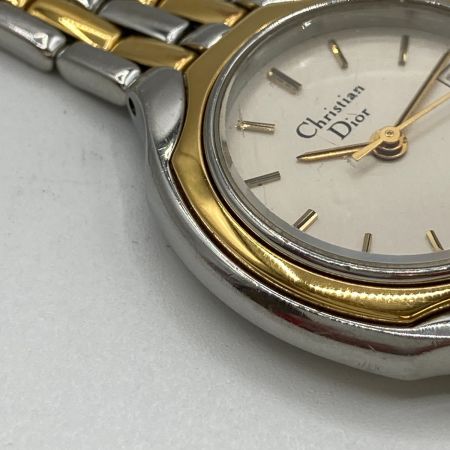  Christian Dior クリスチャンディオール 腕時計 クォーツ レディース 3001 ゴールド