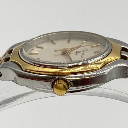  Christian Dior クリスチャンディオール 腕時計 クォーツ レディース 3001 ゴールド