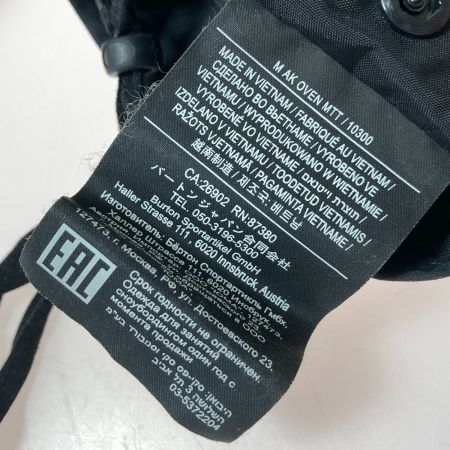  BURTON バートン AK GORE-TEX INFINIUM MITTEN ミトン グローブ Mサイズ ブラック