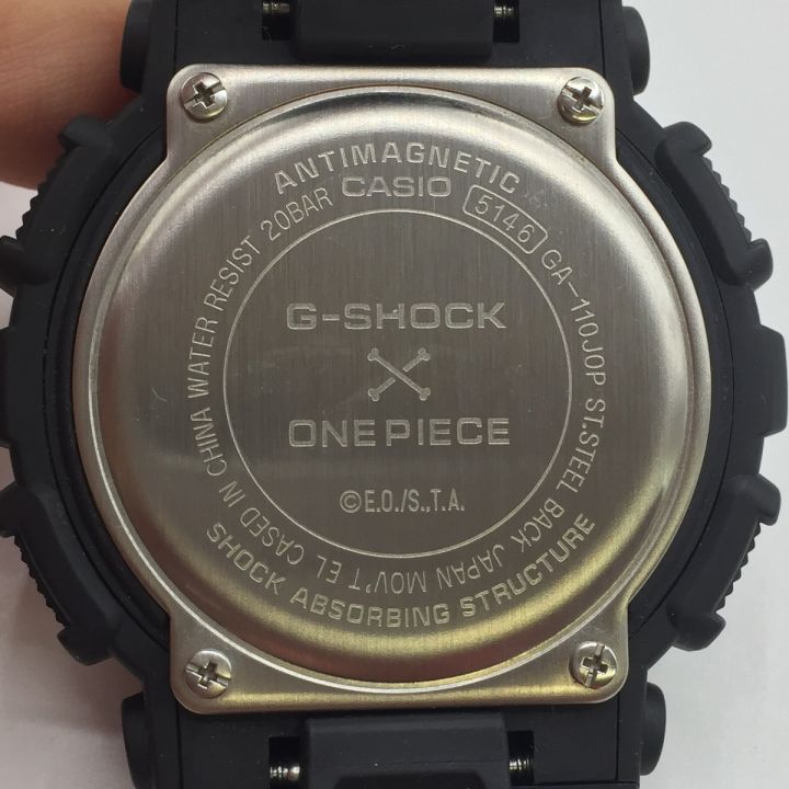 CASIO カシオ G-SHOCK ワンピース コラボモデル GA-110JOP-1A4JR 箱・取説付｜中古｜なんでもリサイクルビッグバン