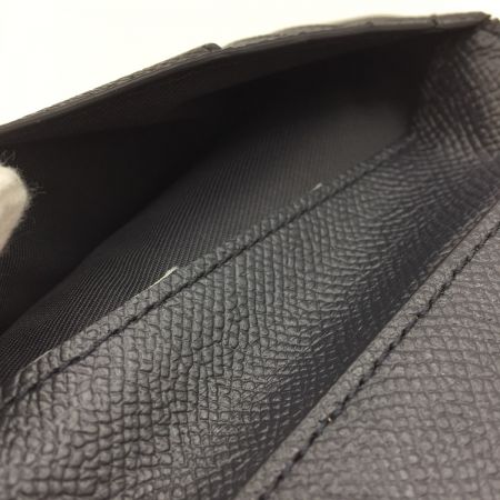  COACH コーチ 財布　ミディアム　エンべロープ　ウォレット　カーフレザー　ミッドナイト F30204 ブラック