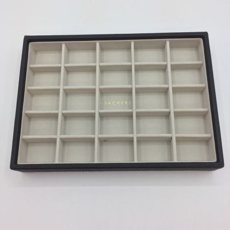  STACKERS LONDON スタッカーズロンドン　 ジュエリーボックス 3段セット アクセサリーケース 宝石箱  ブラック