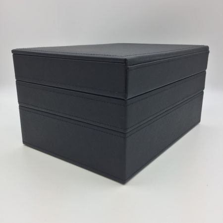  STACKERS LONDON スタッカーズロンドン　 ジュエリーボックス 3段セット アクセサリーケース 宝石箱  ブラック