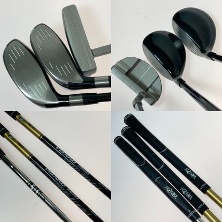  HONMA ホンマ TOUR WORLD  ツアーワールド  ZERO 13本 ゴルフセット VIZARD ZERO SR キャディバッグ付
