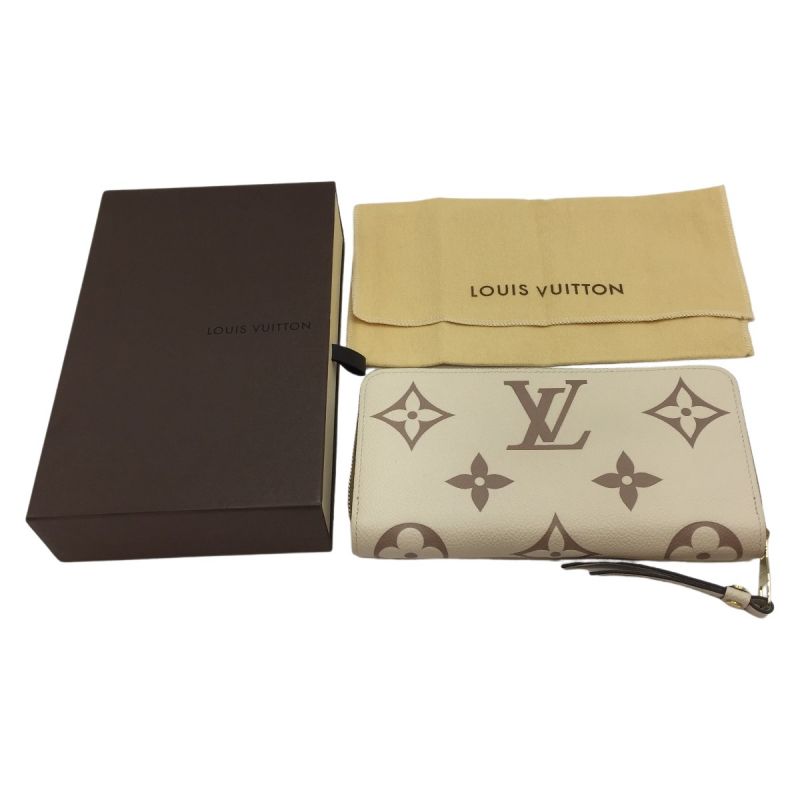 中古】 LOUIS VUITTON ルイヴィトン モノグラム アンプラント ジッピー ...