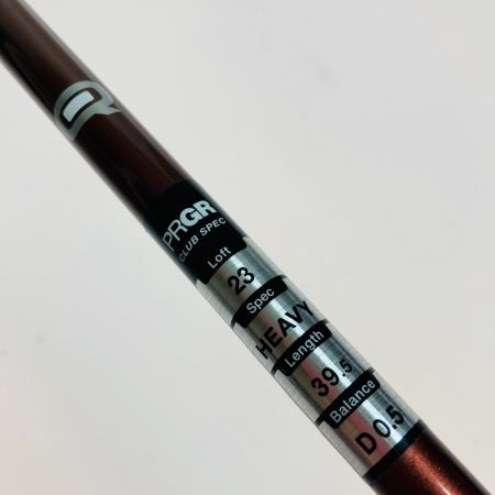  PRGR プロギア Q FW 23° フェアウェイウッド HEAVY