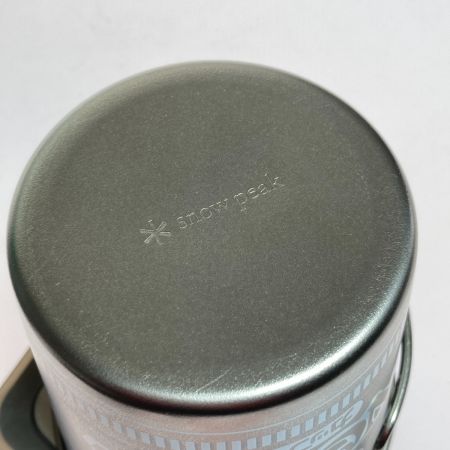  snowpeak スノーピーク カップヌードルクッカーセット ポット/800ml カップ/250ml メッシュケース付 SCS-070