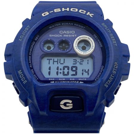  CASIO カシオ G-SHOCK デジタル腕時計 クォーツ メンズ GD-X6900HT ブルー