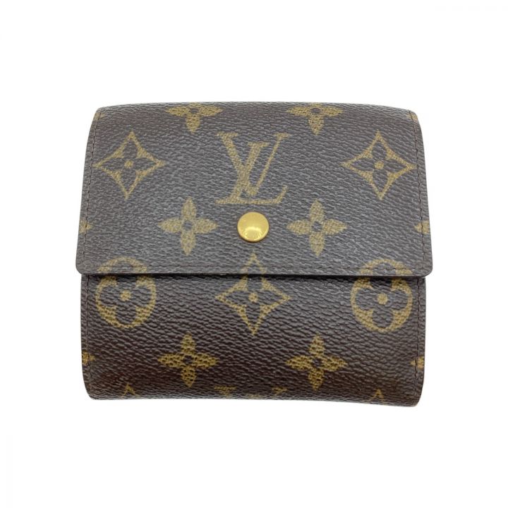 LOUIS VUITTON ルイヴィトン モノグラム ポルトモネビエカルトクレディ 3つ折り財布 財布 M61652  ブラウン｜中古｜なんでもリサイクルビッグバン