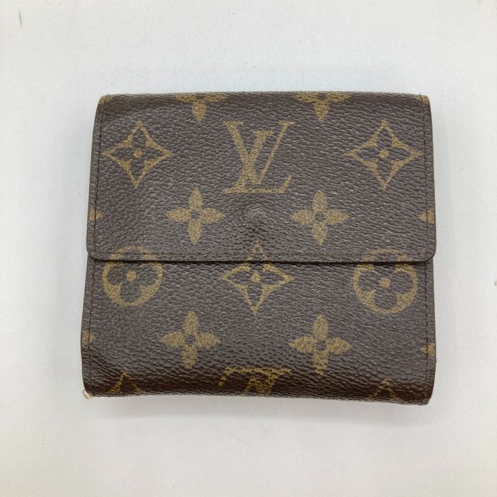 LOUIS VUITTON ルイヴィトン モノグラム ポルトモネビエカルトクレディ 3つ折り財布 財布 M61652  ブラウン｜中古｜なんでもリサイクルビッグバン