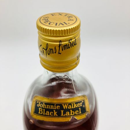  caldbeck ジョニーウォーカー ブラックラベル 金キャップ 760ml 43度 未開栓