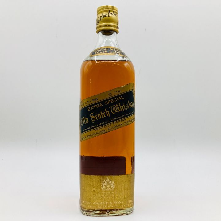 caldbeck ジョニーウォーカー ブラックラベル 金キャップ 760ml 43度 未開栓｜中古｜なんでもリサイクルビッグバン